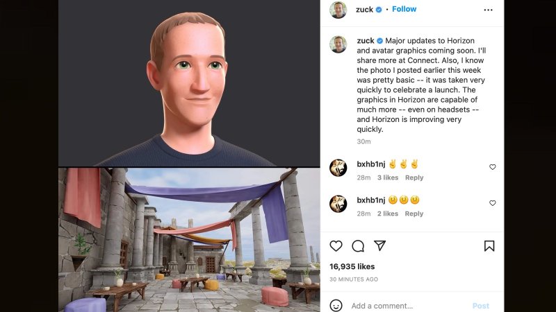 Mark Zuckerberg reaguje na výsmech, ktorý si vyslúžil kvôli svojmu avatarovi 