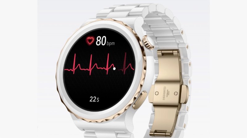 Huawei Watch GT 3 Pro - záznam EKG