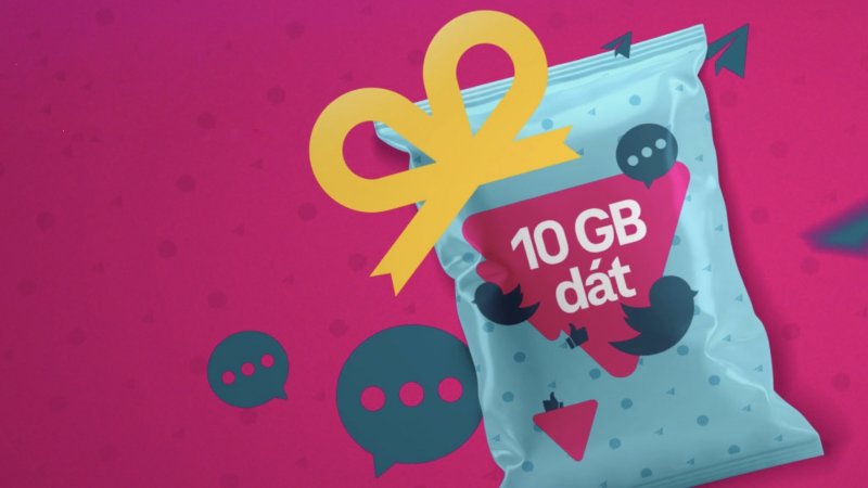 Telekom Predplatenka: 10 GB dát po prvom dobití
