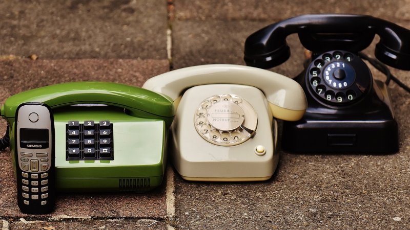 Staré modely telefónov - vývoj