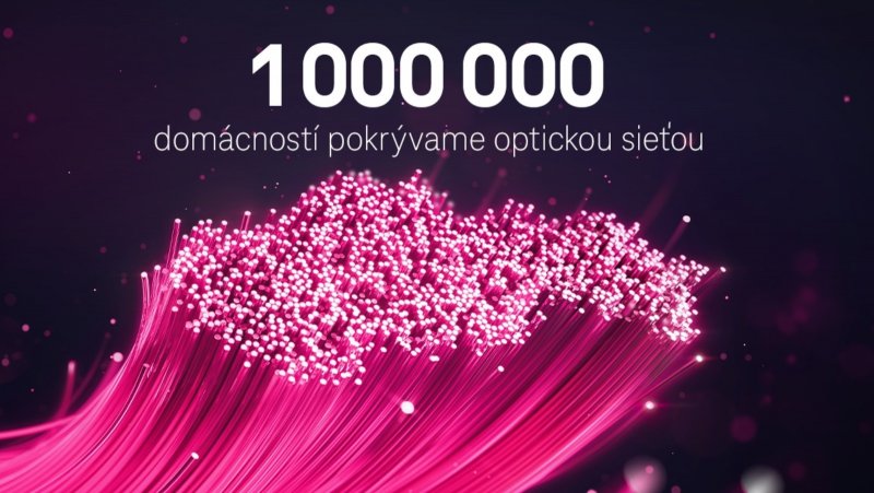 Telekom ponúka optiku pre 1 milión domácností