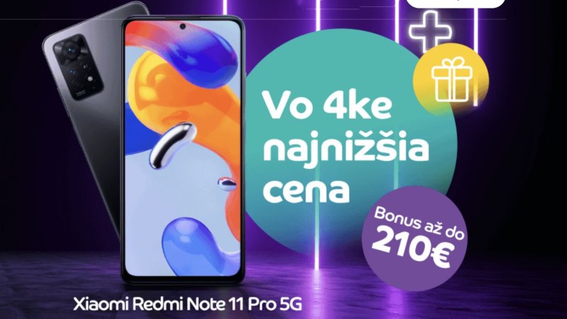 Redmi Note 11 Pro 5G v e-shope 4ka