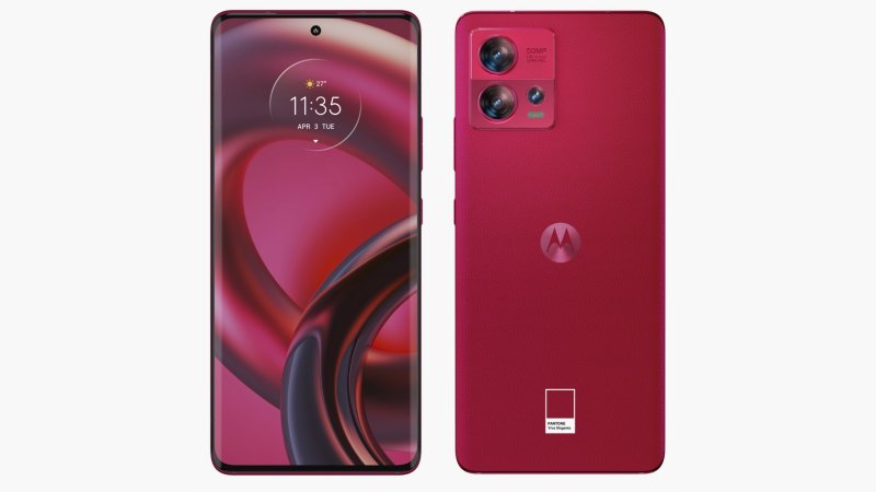 Motorola Edge 30 Fusion v špeciálnej edícii Viva Magenta, farbe roka 2023 podľa Pantone