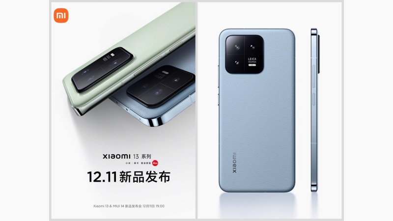 Séria Xiaomi 13 príde 11. decembra