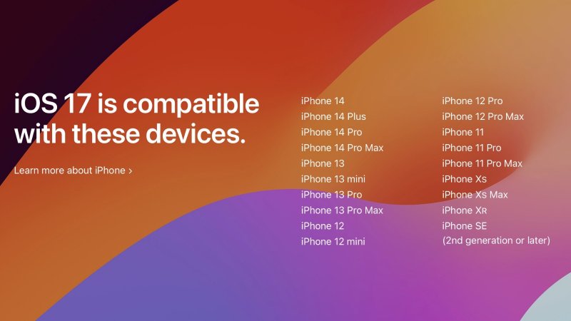 Ktoré iPhony dostanú aktualizáciu na iOS 17