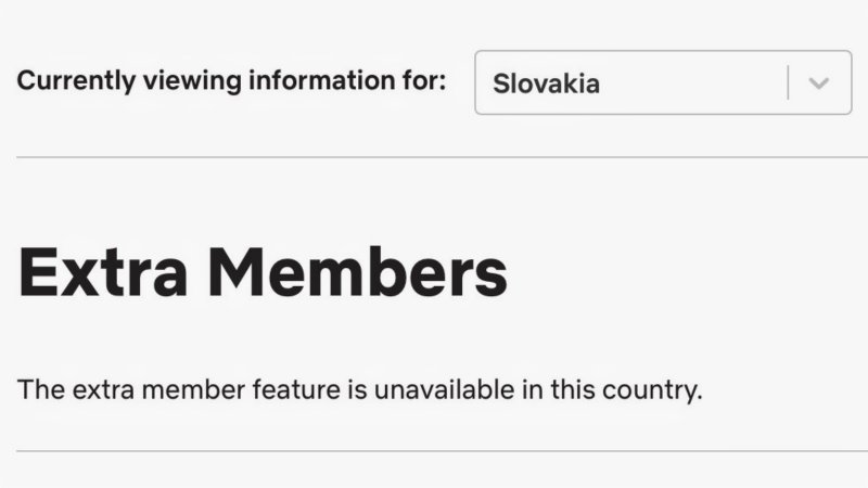 Extra člen na Slovensku zatiaľ nie je dostupný