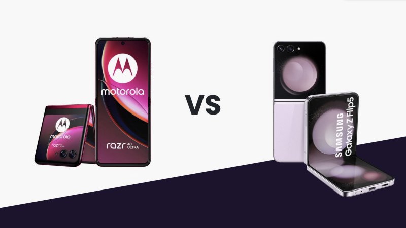 Samsung Galaxy Z Flip5 vs. Motorola Razr 40 Ultra test