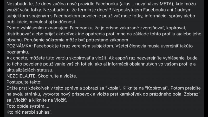 Slováci opäť uverili starému hoaxu a zdieľajú falošnú výzvu Facebooku