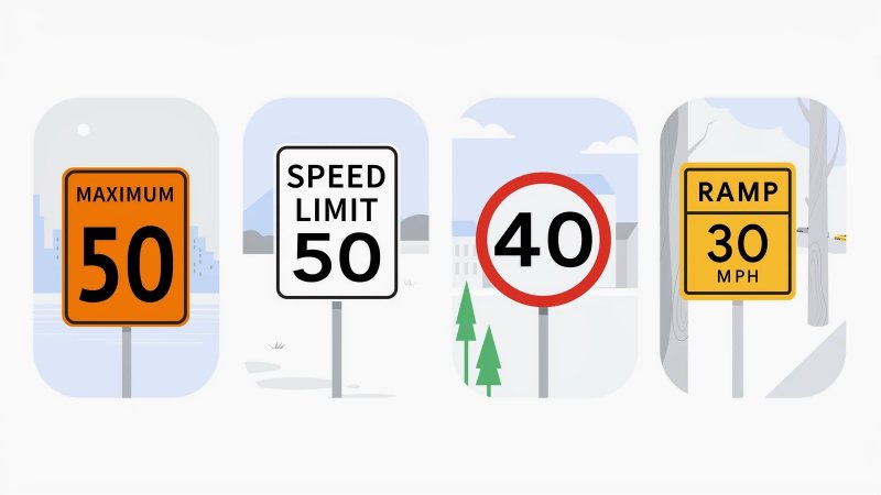 Google mapy zobrazujú rýchlostný limit